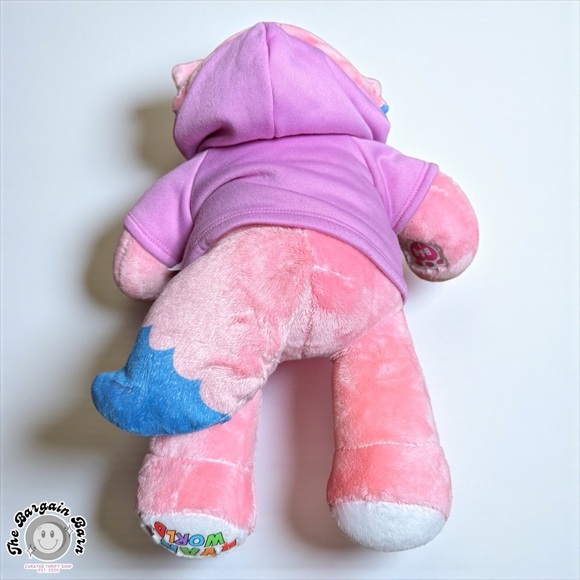 Build-A-Bear Ryan’s World Pink Lexa Cat Plush Hoodie Toy 16” w/ Shirt *RETIRED* - Picture 4 of 5